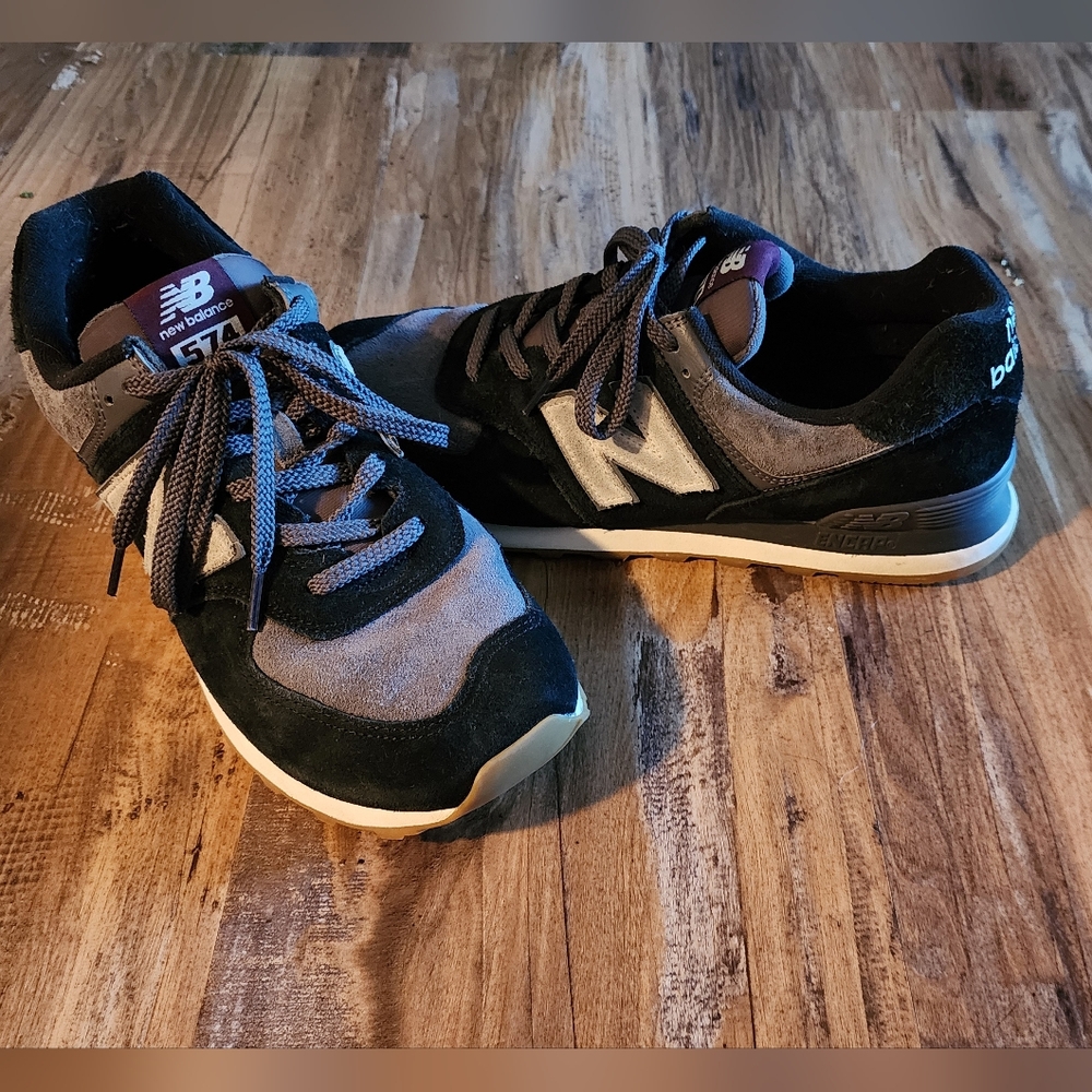 New Balance 574 Blac/Grey